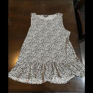 Express Peplum Sleeveless Blouse